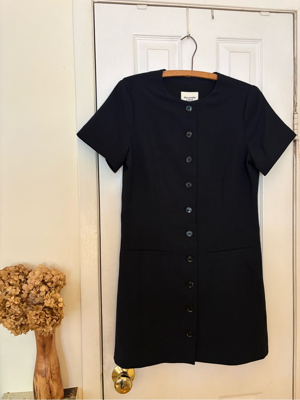 A&F Mara Short-Sleeve Vest Mini Dress